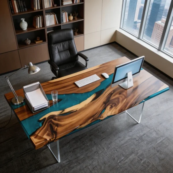 Epoxy Resin Office Desk